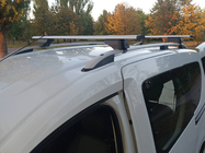 Dacia Dokker 2013-2022 Barres de toit transversales pour barres de toit standards verrouillables Wizard V1 (2 pcs) 115 cm, Noir photo 1