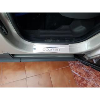 Seuils de porte OmsaLine (4 pcs, inox) Ford Courier 2014-2023 photo 3