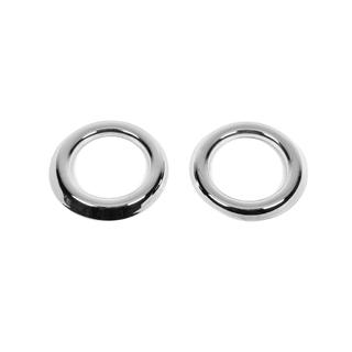 Couvre-phares antibrouillard 2014-2018 (2 pcs, inox) photo 2