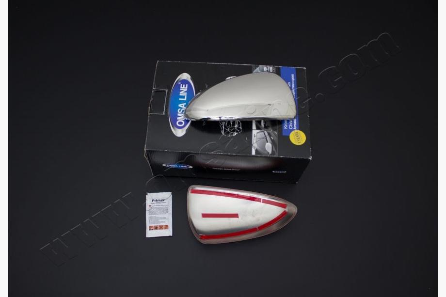 Smart 2007-2014 Couvre-Rétroviseurs (2 pcs, Acier Inoxydable) Image