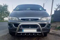 Hyundai H200, H1, Starex 1998-2007 Pare-buffle (Inox) photo 1