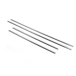 Encadrement de vitres inox (4 pcs) photo 3