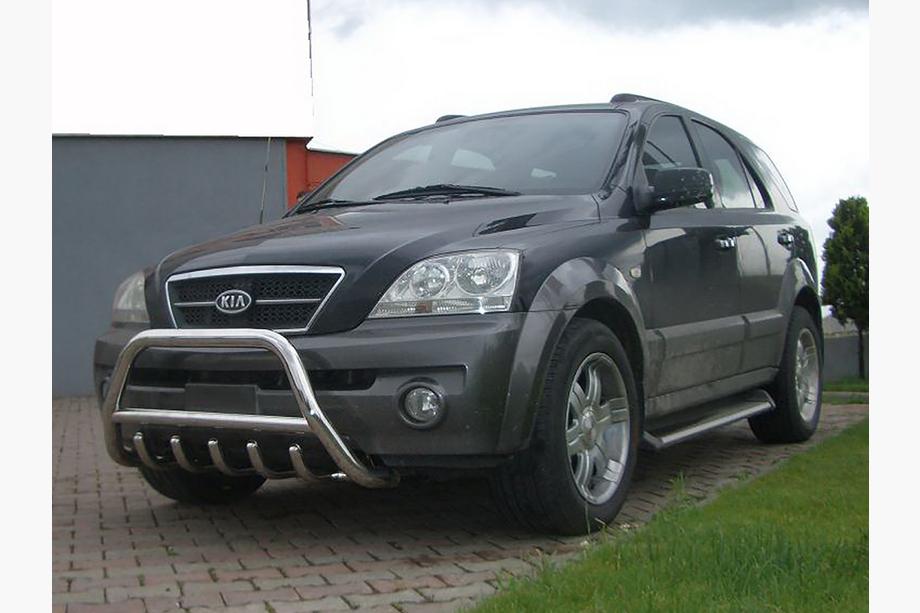 Kia Sorento I BL 2002-2009 Pare-buffle WT003 (Inox) Photo 2
