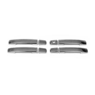 Couvre-poignées Chromés (Omsa, 4 pcs, Acier Inoxydable) photo 1
