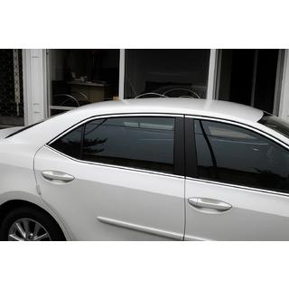 Encadrements Supérieurs de Portes Inox (4 pcs) Toyota Corolla 2013-2019 photo 1
