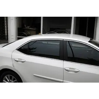 Encadrements Supérieurs de Portes Inox (4 pcs) Toyota Corolla 2013-2019 photo 1