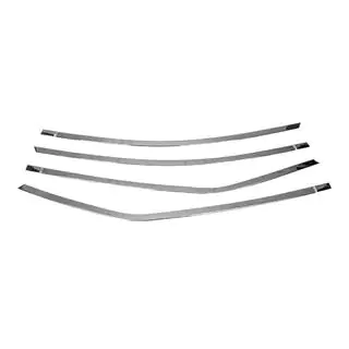 Encadrements Supérieurs de Portes Inox (4 pcs) Toyota Corolla 2013-2019 photo 3
