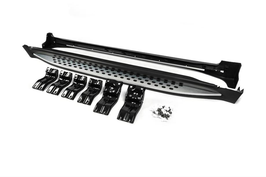 Chevrolet Captiva 2006-2019 Marchepieds Latéraux Niken-BMW-Style (2 pcs, Aluminium) Image