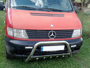 Mercedes Vito W638 1996-2003 Pare-buffle WT003/4 (Inox) sans inscription, 51mm photo 8
