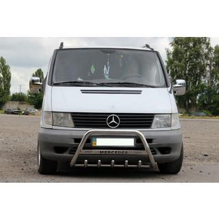 Pare-buffle WT003/4 (Inox) Mercedes Vito W638 1996-2003 photo 3