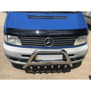 Pare-buffle WT003/4 (Inox) Mercedes Vito W638 1996-2003 photo 1