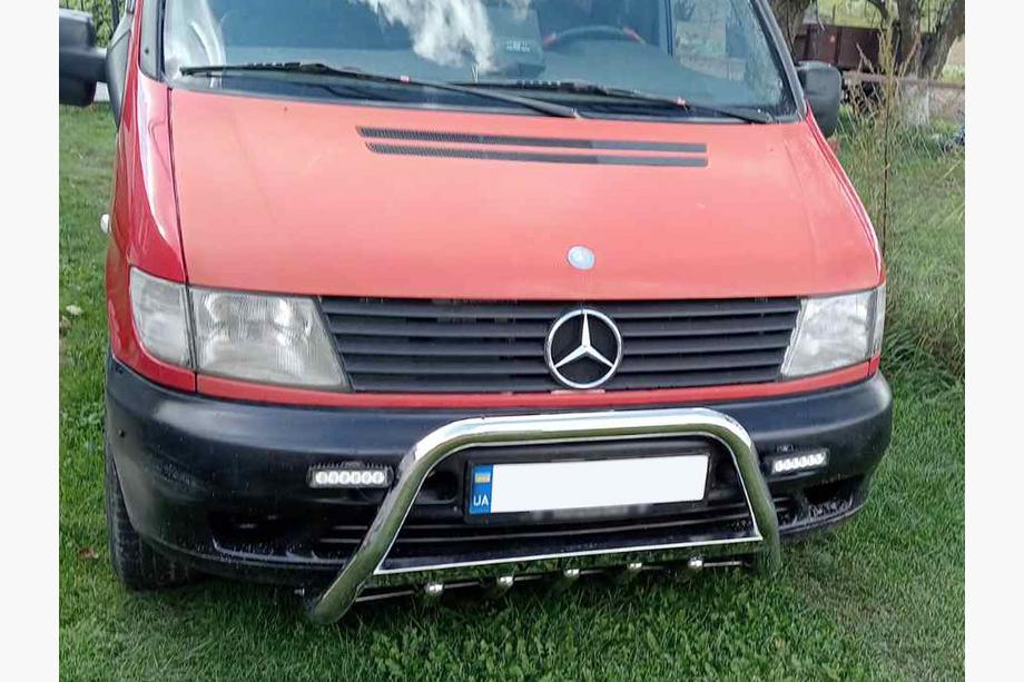 Mercedes Vito W638 1996-2003 Pare-buffle WT003/4 (Inox) Photo 8
