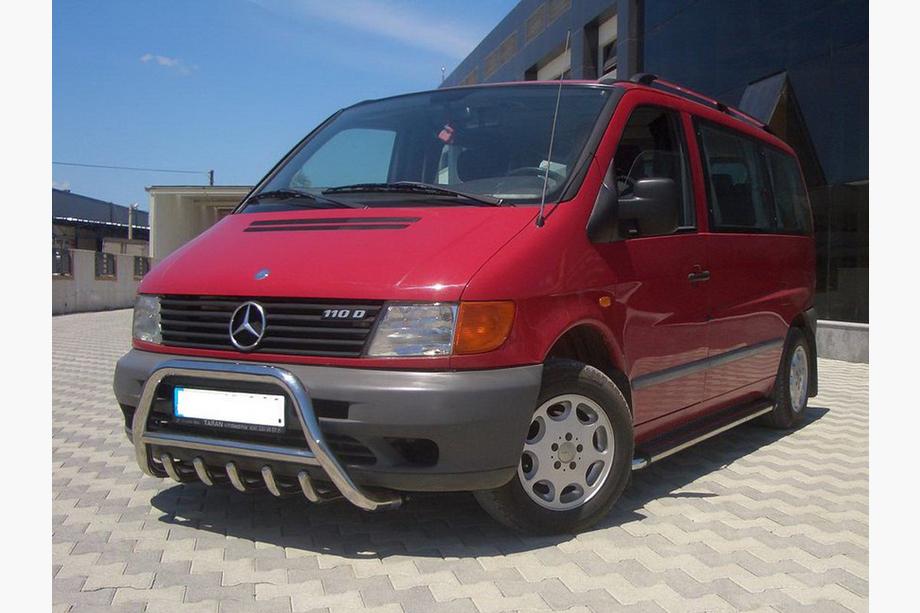 Mercedes Vito W638 1996-2003 Pare-buffle WT003/4 (Inox) Photo 5