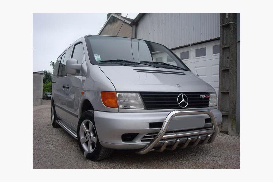 Mercedes Vito W638 1996-2003 Pare-buffle WT003/4 (Inox) Photo 6