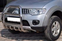 Mitsubishi L200 2006-2015 Pare-buffle QT007 (Inox) photo 2
