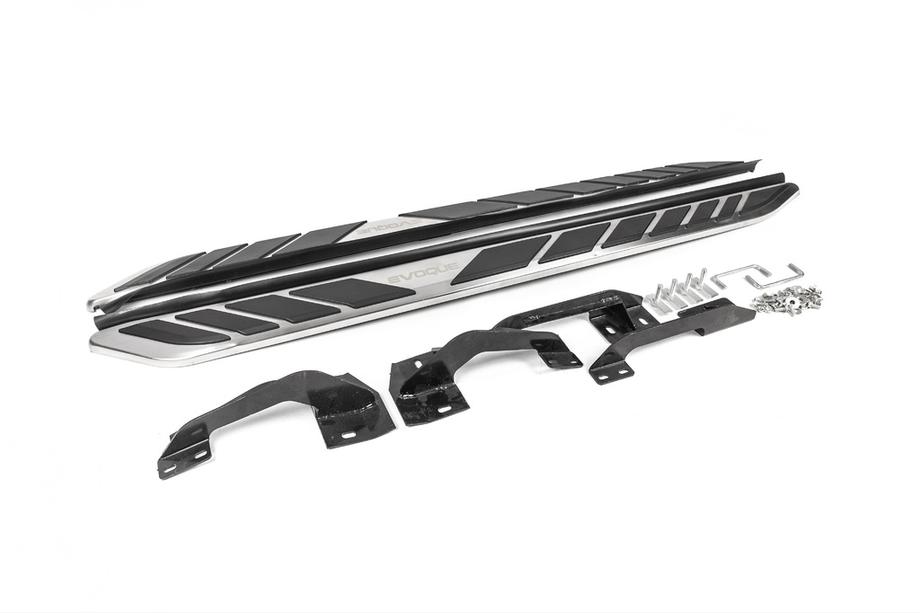 Range Rover Evoque 2012-2018 Marchepieds Latéraux OEM-V1 (2 pcs, Aluminium) Image