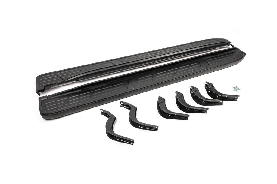 Toyota Land Cruiser Prado 150 2009-2023 Marchepieds Latéraux OEM (2 pcs, Aluminium) Image