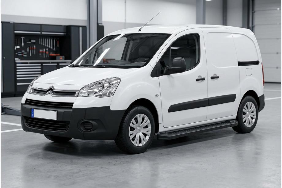 Citroen Berlingo 2008-2018 Marchepieds Latéraux Allmond Black (2 pcs, Aluminium) Image