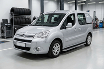 Citroen Berlingo 2008-2018 Marchepieds Latéraux Maydos V1 (2 pcs, Aluminium & Inox) photo 1