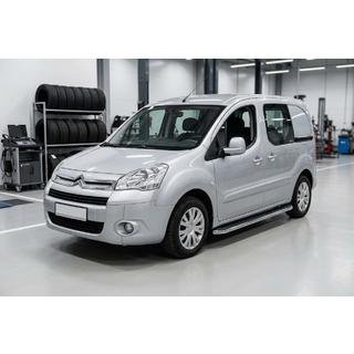 Marchepieds Latéraux Maydos V1 (2 pcs, Aluminium & Inox) Citroen Berlingo 2008-2018 photo 1