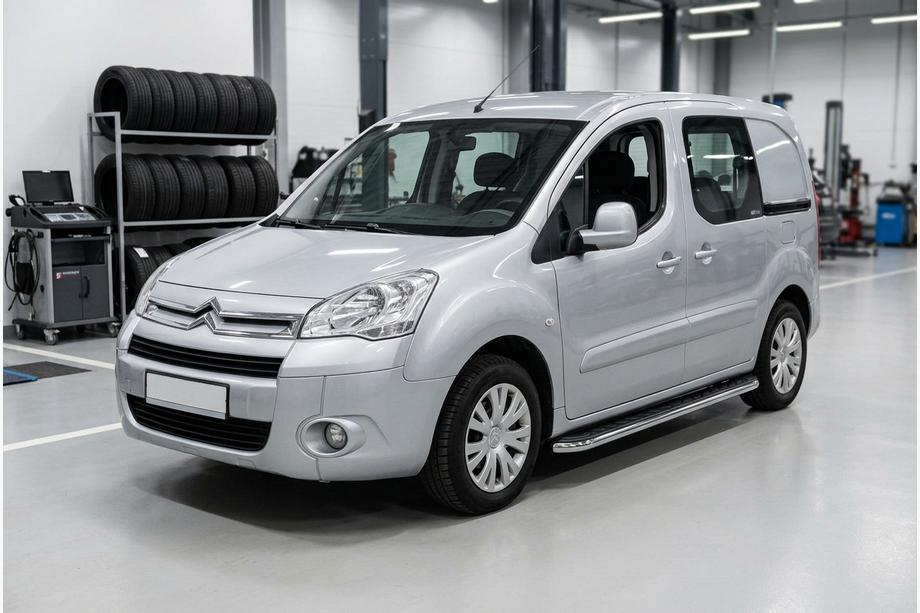 Citroen Berlingo 2008-2018 Marchepieds Latéraux Maydos V1 (2 pcs, Aluminium & Inox) Image