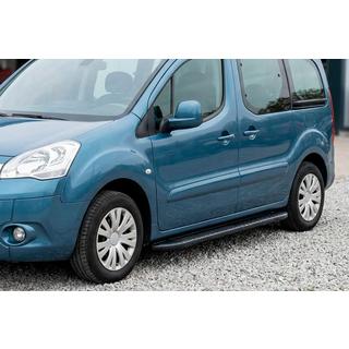 Marchepieds Latéraux Bosphorus Black (2 pcs, Aluminium) Peugeot Partner Tepee 2008-2018 photo 1