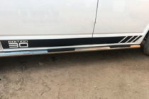 Volkswagen T5 Transporter 2003-2010 Barres Latérales (2 pcs, Inox) 60mm, Empattement Court photo 12