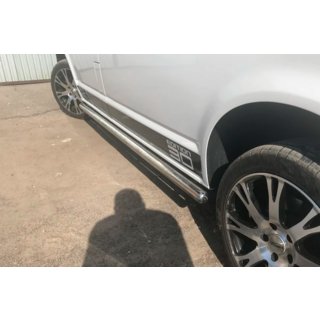 Barres Latérales (2 pcs, Inox) Volkswagen T5 Transporter 2003-2010 photo 1