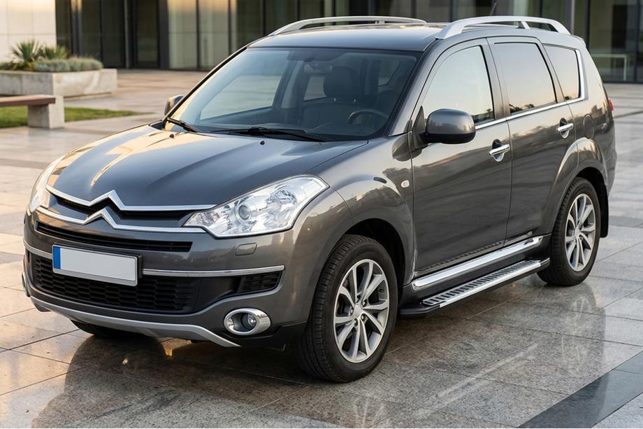 Citroen C-Crosser 2007-2013 Marchepieds Latéraux Line (2 pcs, Aluminium) Image