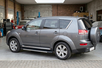 Citroen C-Crosser 2007-2013 Marchepieds Latéraux Duru (2 pcs, Aluminium) photo 1