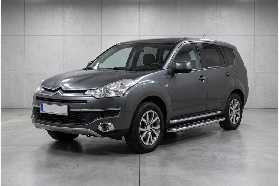 Citroen C-Crosser 2007-2013 Marchepieds Latéraux Maydos V1 (2 pcs, Aluminium & Inox) Image