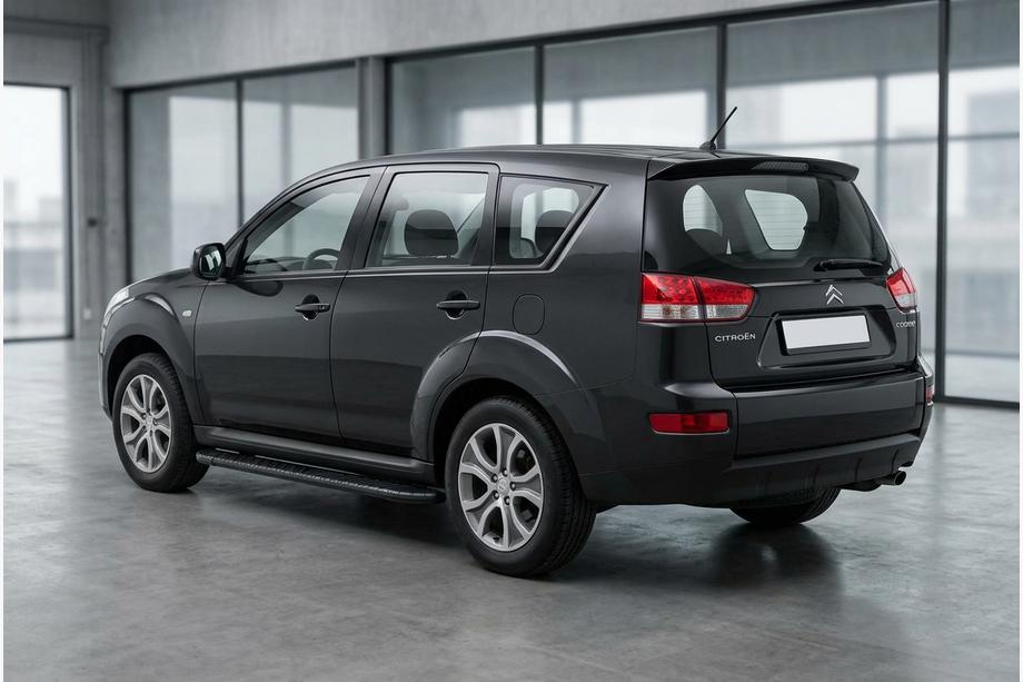 Citroen C-Crosser 2007-2013 Marchepieds Latéraux Bosphorus Black (2 pcs, Aluminium) Image