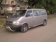 Volkswagen T4 Transporter 1990-2003 Barres Latérales (2 pcs, Inox) photo 2