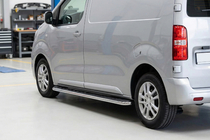 Peugeot Expert 2007-2016 Marchepieds Latéraux Maydos V1 (2 pcs, Aluminium & Inox) photo 1