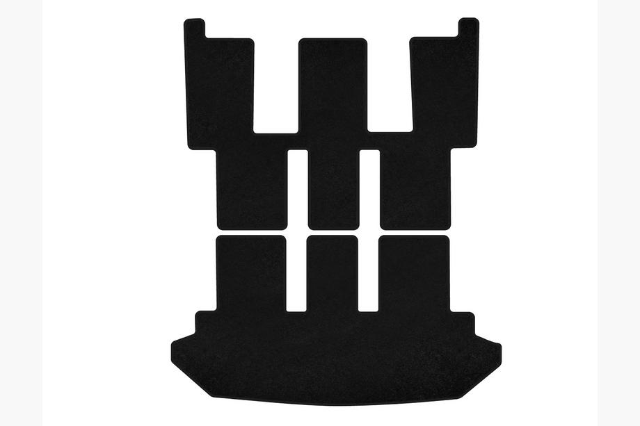 Peugeot 807 2002-2014 Tapis de coffre textile Premium v2 (Noir) Image