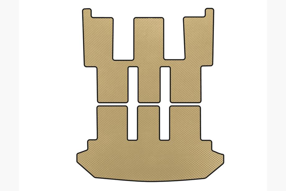 Peugeot 807 2002-2014 Tapis de coffre EVA V2 (Beige) Image