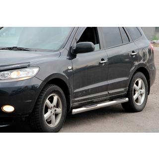 Tubes Latéraux B3 (2 pcs, Inox) Hyundai Santa Fe 2 2006-2012