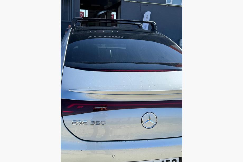 Mercedes-Benz Classe E Barres de toit (transversales) pour points de fixation d'origine Ecem V3 (2 pcs) Noir, 145 cm Photo 4