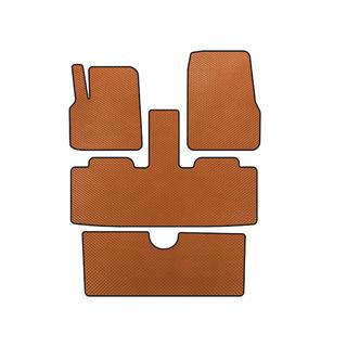 Tapis de sol EVA (3 Rangées, 7 Places, Orange)