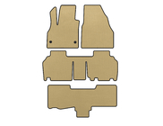 Renault Kangoo 2008–2020 Tapis de sol EVA (3 Rangées, 5 Portes/7 Places, Beige) photo 1