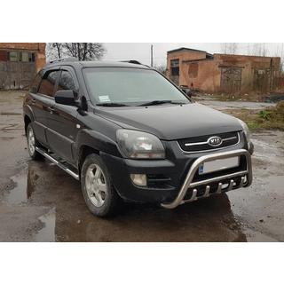 Pare-buffle WT003 (Inox) Kia Sportage 2004-2010 photo 3
