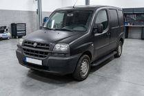Fiat Doblo I 2001-2005 Marchepieds Latéraux Allmond Black (2 pcs, Aluminium) photo 1