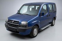 Fiat Doblo I 2001-2005 Marchepieds Latéraux Line (2 pcs, Aluminium) photo 1