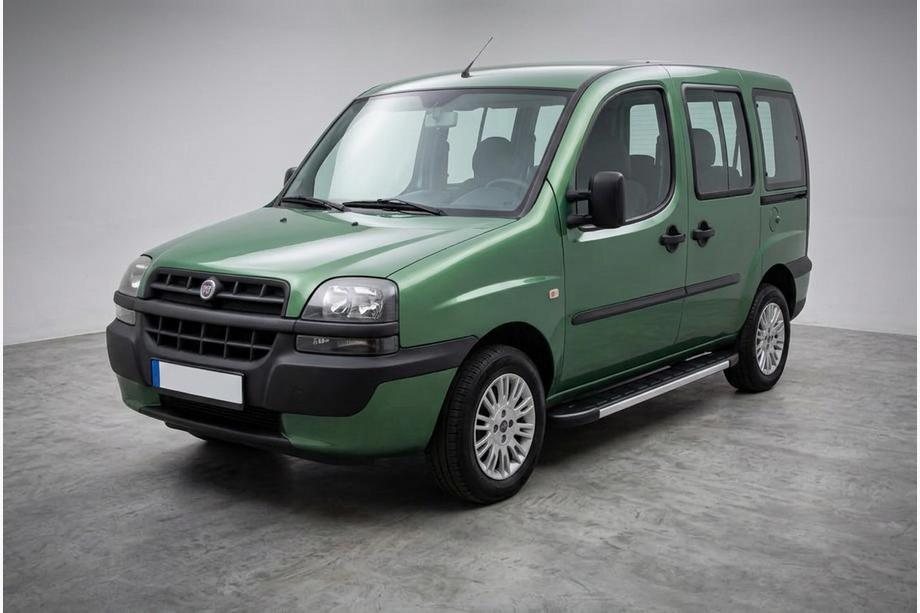 Fiat Doblo I 2001-2005 Marchepieds Latéraux Duru (2 pcs, Aluminium) Image