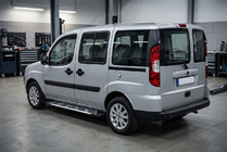 Fiat Doblo I 2005-2010 Marchepieds Latéraux Sunrise (2 pcs, Aluminium) photo 1