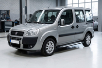 Fiat Doblo I 2005-2010 Marchepieds Latéraux Line (2 pcs, Aluminium) photo 1