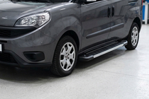 Fiat Doblo II 2010-2022 Marchepieds Latéraux RedLine V1 (2 pcs, Aluminium) photo 1