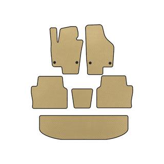 Tapis de sol EVA (3 Rangées, Beige)