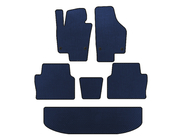Seat Alhambra 2010- Tapis de sol EVA (3 Rangées, Bleu) photo 1