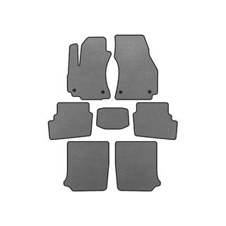 Tapis de sol EVA (3 Rangées, 2003-2005, 7 Places, Gris) Opel Zafira A 1998-2005
